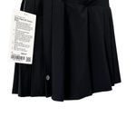 Lululemon Side-Pleat High-Rise Tennis  Black Skirt Size 4 NWT Photo 6