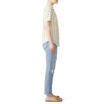 The Jetset Diaries  Striped Tita Shirt White Yellow Photo 6