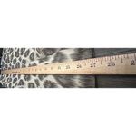 Talbots  Leopard Print A Line Midi Skirt 14 Linen Silk Earthy Flowy Modern Luxury Photo 10