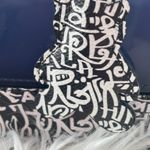 Furla Designer Navy & Graffiti-Style Rubber Candy Cookie Handbag Y2K Pop Street Photo 5