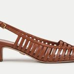 Veronica Beard  brown slingbacks NEW Photo 2