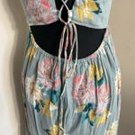 O'Neill 31.  Jasmine Powder Blue Floral Beach Mini dress Size Large Photo 10
