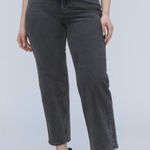 Everlane NWT Sz 28 The Curvy Way High Straight Jean Washed Black Organic Cotton Photo 0