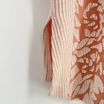 Anthropologie Meadow Rue  Ivory‎ Ribbed Lace Overlay High Neck Sleeveless Top Med Photo 5