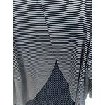 cj banks  Womens Top Navy White Stripes Polka Dots XL Short Sleeves Plus Size 2X Photo 5