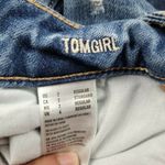 American Eagle  Womens Tomgirl Jeans Destroyed Distressed Button Fly Size 2 REG Photo 7