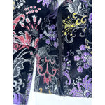 Brash Floral Tapestry Embroidered Ankle Boots Boho Size 9 Gypsy Festival Rocker Photo 6