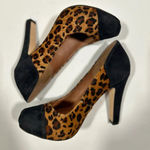 Corso Como NEW!CorsocComo-Leopard cow hair, suede heel pumps size 8 Photo 1