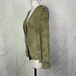 Rag and Bone Shields Top Blouse Shirt Long Sleeve Silk Leopard Print Size Small Photo 8