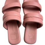 Dolce Vita Women's Low Heel Adore Rose Leather Flat Sandals Sz 7.5 NWOT Pink Photo 1