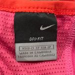 Nike 🍒 DRI FIT PINK AMD ORANGE ATHLETIC TANK TOP SIZE X-SMALL🍒 Photo 3