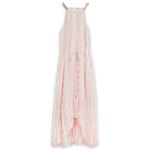 Ted Baker đź’• LONDONđź’• Sasski Pleated Maxi Dress ~ Light Pink US 8-10 NWT Photo 9