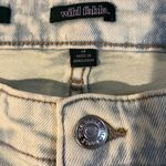 Wild Fable  Women’s Highest Rise 90s Straight Jeans Yellow Acid Wash Size 14 Photo 2