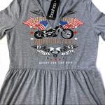Boohoo NWT  Grey “Ready For The Ride” Soft Romper Photo 1