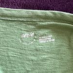 Aerie Green Wrap Top Photo 3