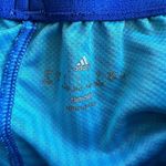 Adidas  climalite geometric blue shorts sz L Photo 2