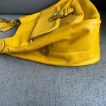 Coach Campbell Leather Satchel sunflower Photo 4