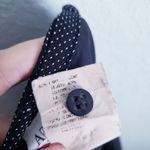 Armani Collezioni  Black and White Stitched Skirt Photo 6