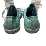 Converse  All Star Low Top Tie Dye Watercolor Teal White‎ Canvas Sneakers Women 7 Photo 3