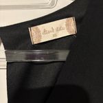 Altar'd State Altar’d State Long Sleeve faux wrap Tie-Waist Ruffle Romper Black Size XS Photo 4