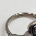 Avon Celtic Silver Tone & Red CZ Ring (7) Photo 5