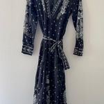 Farm Rio  Paisley Bloom Black Maxi Dress S Photo 4