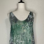 Miss Me Sage Green Beaded Embellished Sleeveless Tank Top Photo 1