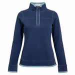Fat Face Women's The Airlie Plain Navy Size 2 New Sweatshirt Blue Photo 0