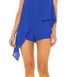 superdown  Jolie Strapless Romper Cobalt Blue Womenss Size Small Photo 0