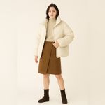 Urban Research Corduroy Midi Skirt | Tan Brown | Size S (JP 38) Photo 1