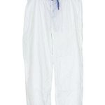 Bitten Sarah Jessica Parker White Drawstring Pants Sz L Size L Photo 0