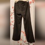 Banana Republic Women’s Petites  Black Subtle Plaid Bootcut Dress Pants Size 00P Photo 1