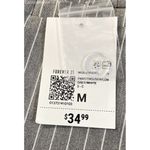 Forever 21 Gray Flare Pinstripe Jeans - Size M Photo 4