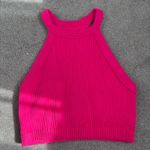 Aerie Small  Bright Pink Tank Top with Built-in Bra Photo 0