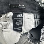 Kut From The Kloth  Connie High Rise Fab Ankle Skinny Black Denim Jeans Size 12 Photo 1