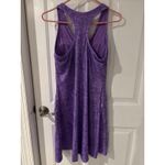 ZeroXposur Purple Floral Racerback Sleeveless Athletic Dress Med Pockets Photo 3