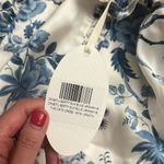 NWT Vampire’s wife cate mini dress in liberty silk blue jannah Size 4 Photo 3