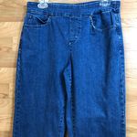 Tribal Denime Emma Pull On Easy Fit Straightleg Medium Wash Jeans Size 29 Blue Photo 2
