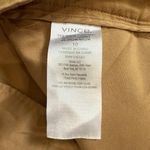Vince  Drop Waist Pleated Pants in Tan, Size 10 Photo 5