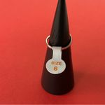 Bomb Party RBP7446 “Stars Abound” LC Blue Sapphire on Rhodium Size 6 Ring NWT Photo 2