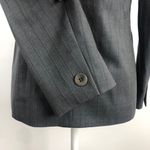 Lafayette 148 Office Siren Pinstripe Gray 100% Wool Blazer Jacket 8P Photo 7
