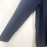 Old Navy  Long Sleeve Criss Cross Blue Top Size Large Photo 4