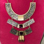 Egyptian collar style necklace set New Gold Photo 1