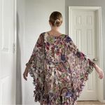 Roberto Cavalli  Silk Printed Bell Heather Dress Photo 11