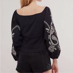 Free People  Layla Off-The-Shoulder Top NWOT Photo 4