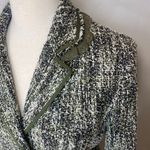 ABS Allen Schwartz Allen Schwartz Green Black Tweed Blazer Size 10 Photo 8