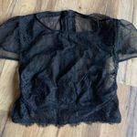 Victoria's Secret Crop Top Lace Bra Shirt Photo 0