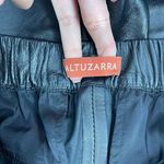 Altuzarra Sidney Crop Straight Leg Lamb Leather Pants Black Size 38/ US 6 Photo 10