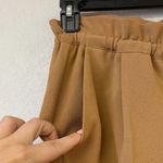 Wilfred  Kari Cropped Paperbag Waist Pants in Honey Brown Size Small Photo 7