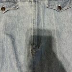 Jeantonic vintage light wash and material maxi denim skirt size 9/10 Photo 1